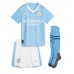 Manchester City Jack Grealish #10 Hemmaställ Barn 2023-24 Korta ärmar (+ Korta byxor)